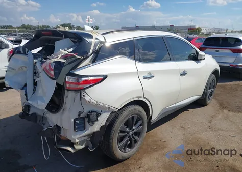2018 Nissan Murano Sv из США, поврежденный, VIN 5N1AZ2MG4JN154370